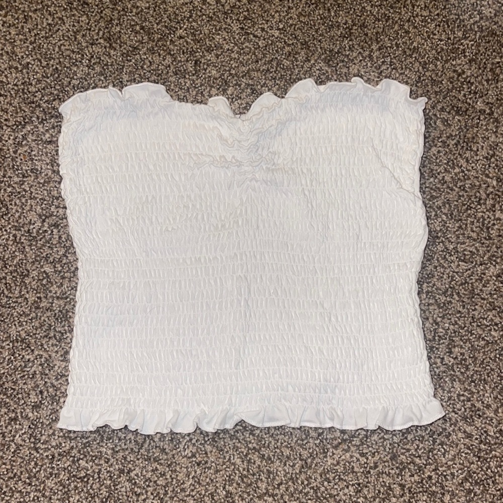 Off the shoulder crop top